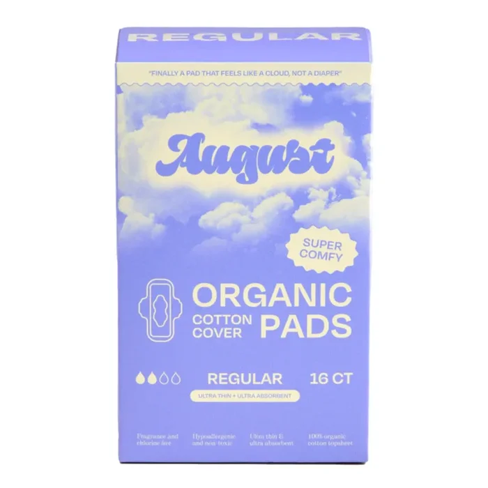 August Sustainable Regular (Day) Pads (16 ct) #10089859