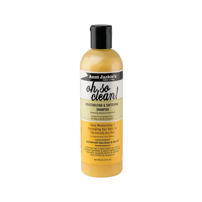 Aunt Jackie’s Oh So Clean! Moisturizing & Softening Shampoo 12oz