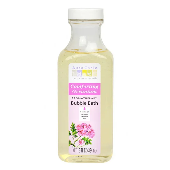 Aura Cacia Comforting Geranium Bubble Bath (13 fl oz) #10078083