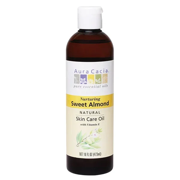 Aura Cacia Sweet Almond Oil (16 fl oz) #16998