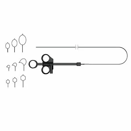 Avanos Medical Sales LLC DS II Polypectomy Snare Cresent Loop Medium – 60418