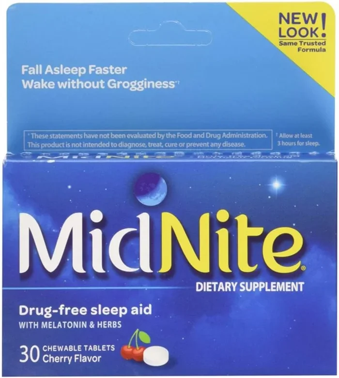 Ayuda para dormir Midnite Natural 30ct