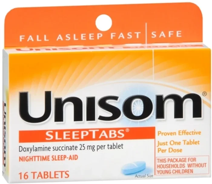 Ayuda para dormir nocturna unisom 16 tabletas