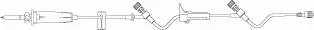 B. Braun Bbraun Administration Set BBraun 60 Drops / mL Drip Rate 106 Inch Tubing 2 Ports – 352062