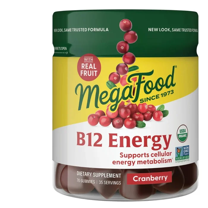 B12 Energy Gummies (Cranberry)