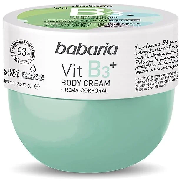 Babaria vit b3 + crema corporal 13.5 oz