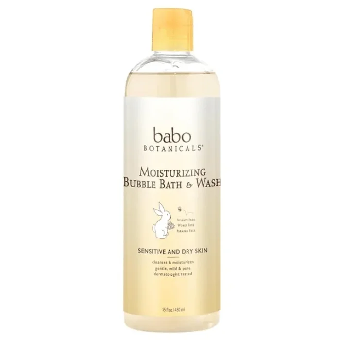 Babo Botanicals Moisturizing Bubble Bath & Wash (15 fl oz) #10072454