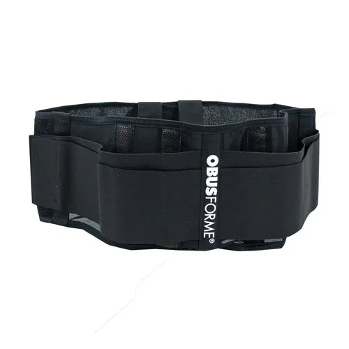 Back Belt-Unisex Medium/Large Black Obusforme