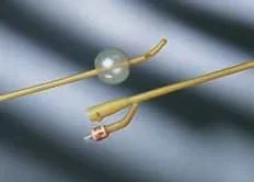 Bard Bardex Lubricath Foley Catheter 2-Way Coude Tip 30 cc Balloon 18 Fr. Hydrophilic Polymer Coated Latex – 0100L18