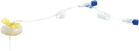 Bard LiftLoc Huber Infusion Set 22 Gauge 1 Inch 8 Inch Tubing Without Port – 642210