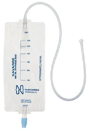 Bard Navarre Gravity Drainage Bag 600 mL – NDB600