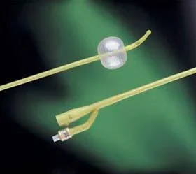 BARDEX Infection Control Carson 2-Way Latex Foley Catheter 20 Fr 5 cc