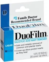 Bayer Duofilm Wart Remover 17% Strength Topical Solution 0.33 oz. – 11017025220