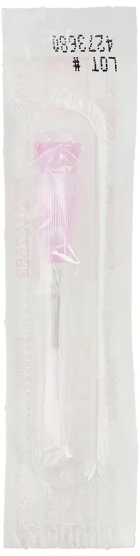 BD BD Intramedic Luer-Stub Adapter 18 Gauge, Pink, Sterile Fits Pe190 and 160 Tubing – 427563