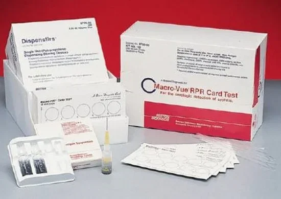 BD BD Macro-Vue RPR Test Card 15 Spot, 18 mm Circle, 300 Cards For Syphilis Test Antigen – 271949