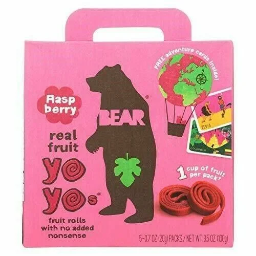 Bear Fruit Real Yoyo Raspberry 3.5 oz