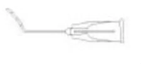 Beaver-Visitec International Visitec Lasik Flap Spatula / Irrigator Cannula 45 Degree Angled, Spatulated Tip – 585252