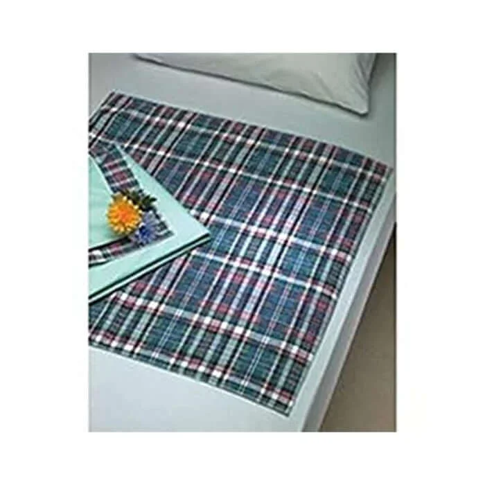 Beck’s Classic Plaidbex Reusable Underpad Heavy Absorbency
