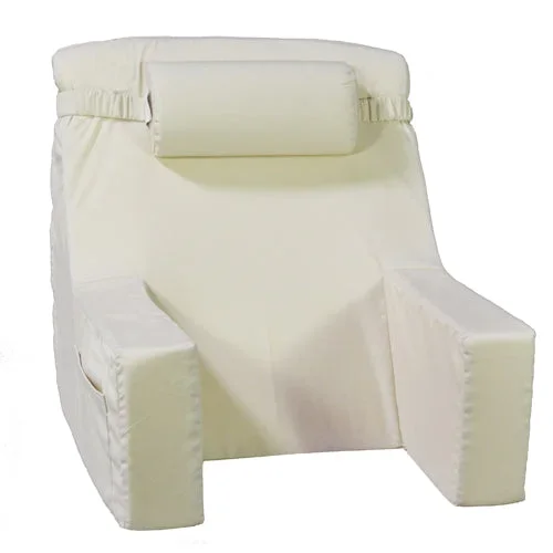 Bed Lounger W/Cervical Roll 24 X 24 15.5 PolyFoam Cs/2