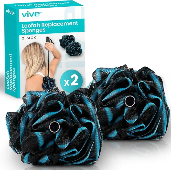 Bendable Loofah Replacement Set