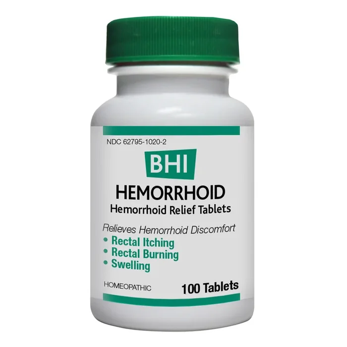 BHI Hemorrhoid (100 count) #6186