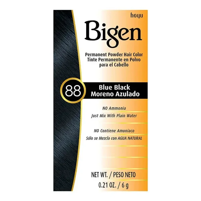 Bigen permanente polvo para el cabello color azul 88