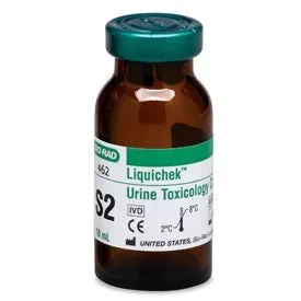 Bio-Rad Laboratories Liquichek Control Urine Toxicology Level S2 1 X 10 mL – 462X