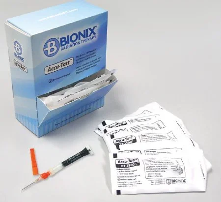 Bionix Accu-Tatt Hypodermic Needle Tattoo Kit Hinged Safety Needle 22 Gauge 1 Inch – UTRT-3105