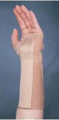 Bird & Cronin Cinch-Lock Wrist Splint Cotton / Elastic Left Hand Beige Medium – 8145713