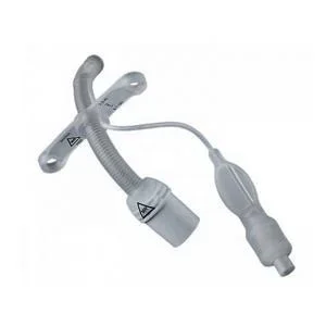 Bivona FlexTend TTS Pediatric V Neck Flange Tracheostomy Tube, Size 5.0