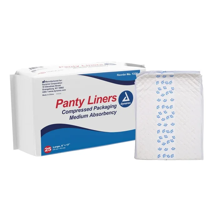 Bladder Control Pad 6 X 17 Inch Moderate Absorbency One Size Fits Most