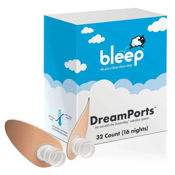 Bleep DreamPorts Adhesive Patches – 32 Count (16 Nights)