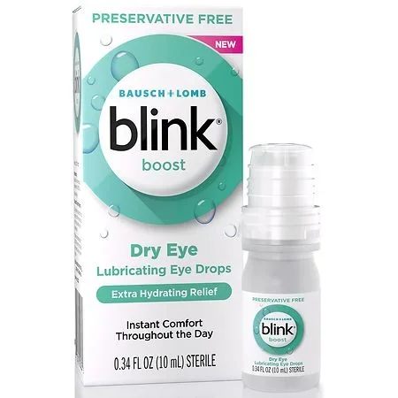 Blink Tears Lubricating and Hydrating Dry Eye Drops – Preservative Free – 10ml