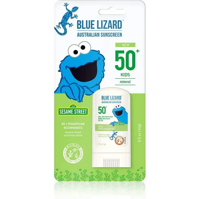 Blue Lizard Kids Australian Mineral Sunscreen SPF 50+ 0.5 oz