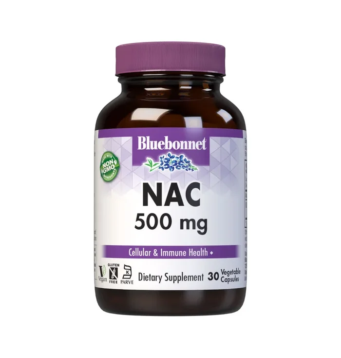 Bluebonnet NAC 500mg Cápsulas 30ct
