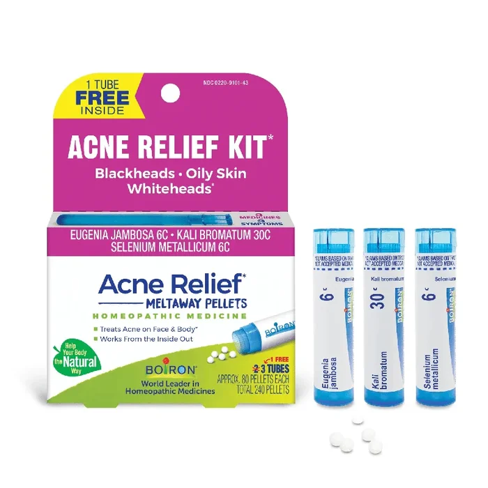 Boiron Acne Relief Kit Tubes (3 count) #10086282
