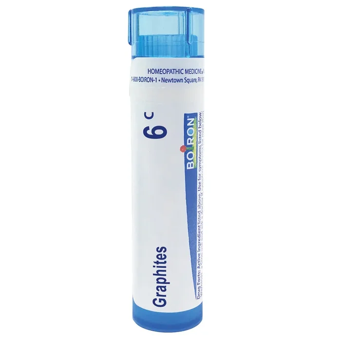Boiron Graphites 6C relieves fissures and thick scars, 80 Pellets