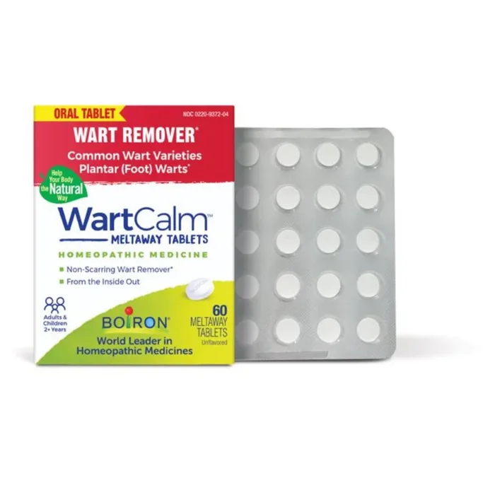 Boiron WartCalm Meltaway Tablets (60 count) #10084912