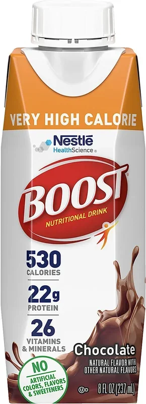 Boost Very High Calorie Nutritional Drink, 8 oz. Carton