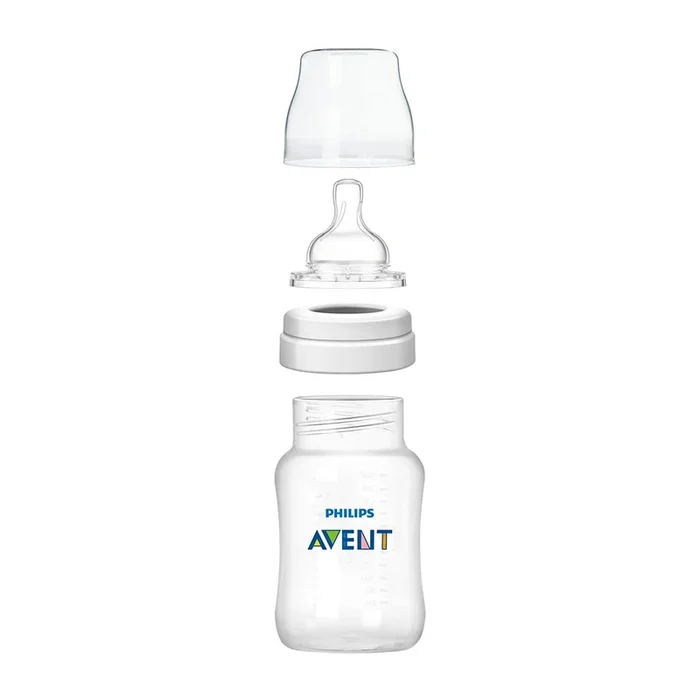Botellas anti cólicas avent BPA gratis 4 oz 4ct