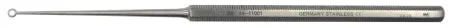 BR Surgical BR Surgical Ear Curette Buck 6-1/2 Inch Length Single-ended Octagon Handle Size 3 Tip Straight Blunt Fenestrated Round Tip – BR44-11003