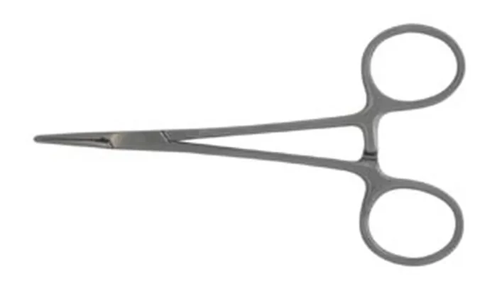BR Surgical BR Surgical Hemostatic Forceps Halsted 5 Inch Floor Grade Stainless Steel Straight – FG12-22012