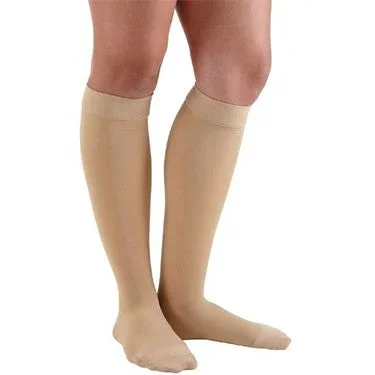 Breg Compression Stockings Knee High 2X-Large Beige Open Toe – 99-00053