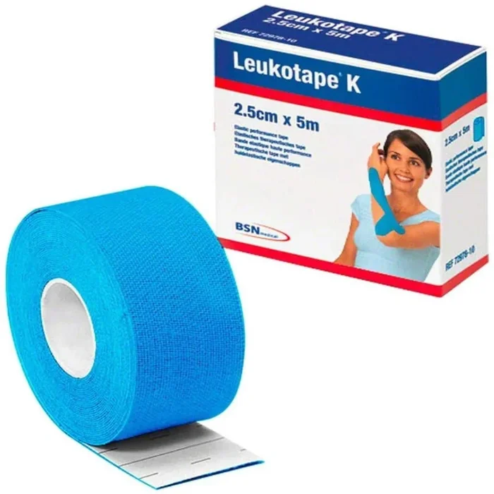 BSN Medical Leukotape K – Thin Elastic Adhesive Athletic Tape
