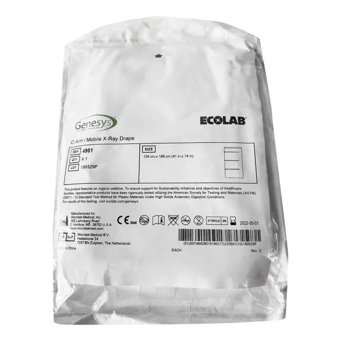 C-Arm Drape 41 X 74 Inch