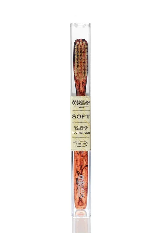 C.O. Bigelow Natural Bristle Toothbrush – Soft #10072054