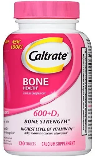 Caltrate Bone Health 600 + D3 Calcium 120 tabletas