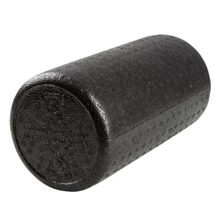 CanDo High Density Foam Roller – Black Composite – Extra Firm