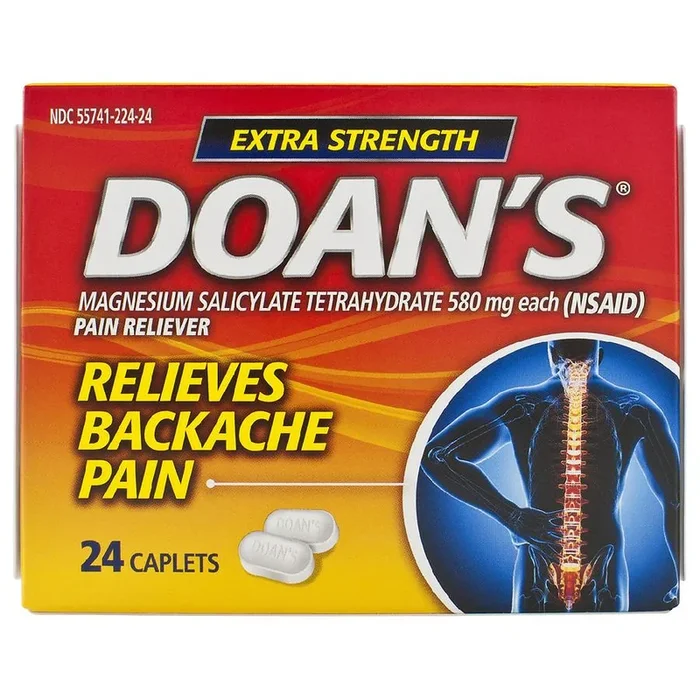 Caplets de analgésicos de fuerza adicional de Doan