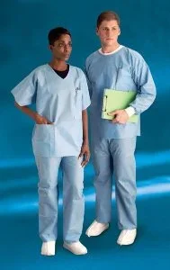 Cardinal Converters Scrub Pants 3X-Large Blue Unisex – 23606PE
